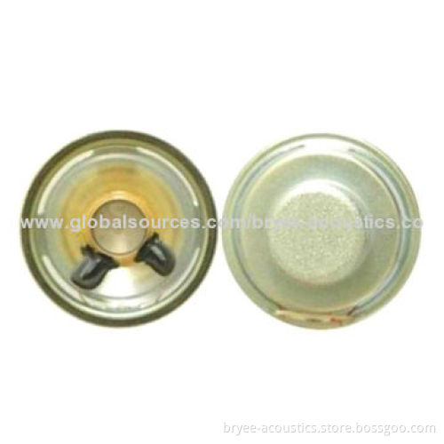 Raw Speaker, Water-resistant, Measures 45.0 x 23.0mm, Voice Range for Outdoor Telecom Devices